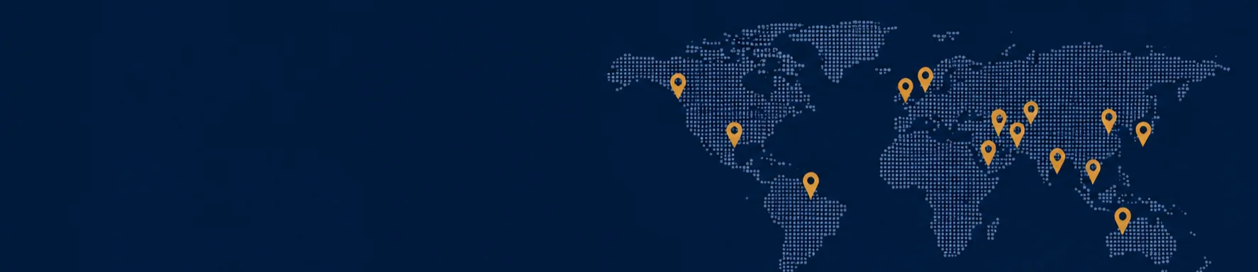 Global network map